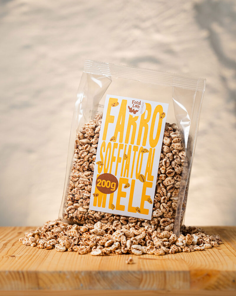 Farro soffiato al miele